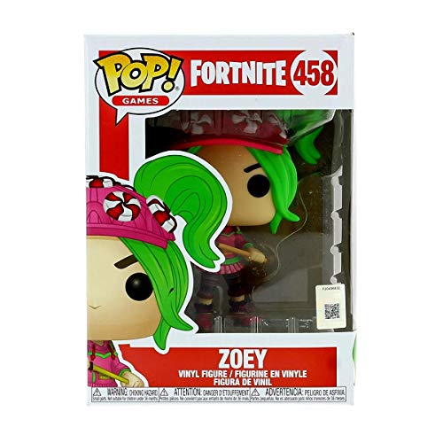 51Ptp6EPkHL. SL500 Funko POP! Games: Fortnite - Zoey - Figurine en Vinyle à Collectionner - Idée de Cadeau - Produits Officiels - Jouets pour les Enfants et Adultes - Video Games Fans
