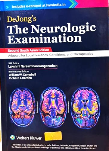 Image of DEJONGS THE NEUROLOGIC EXAMINATION WITH ACCESS CODE (SECOND SAE) (HB 2025) ADAPTATION FROM 8ED