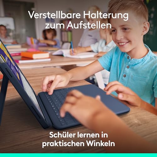 Logitech Rugged Combo 4 Clavier et étui Apple Smart connector classique pour Apple 10.9 inch iPad 10ème génération - vue 5