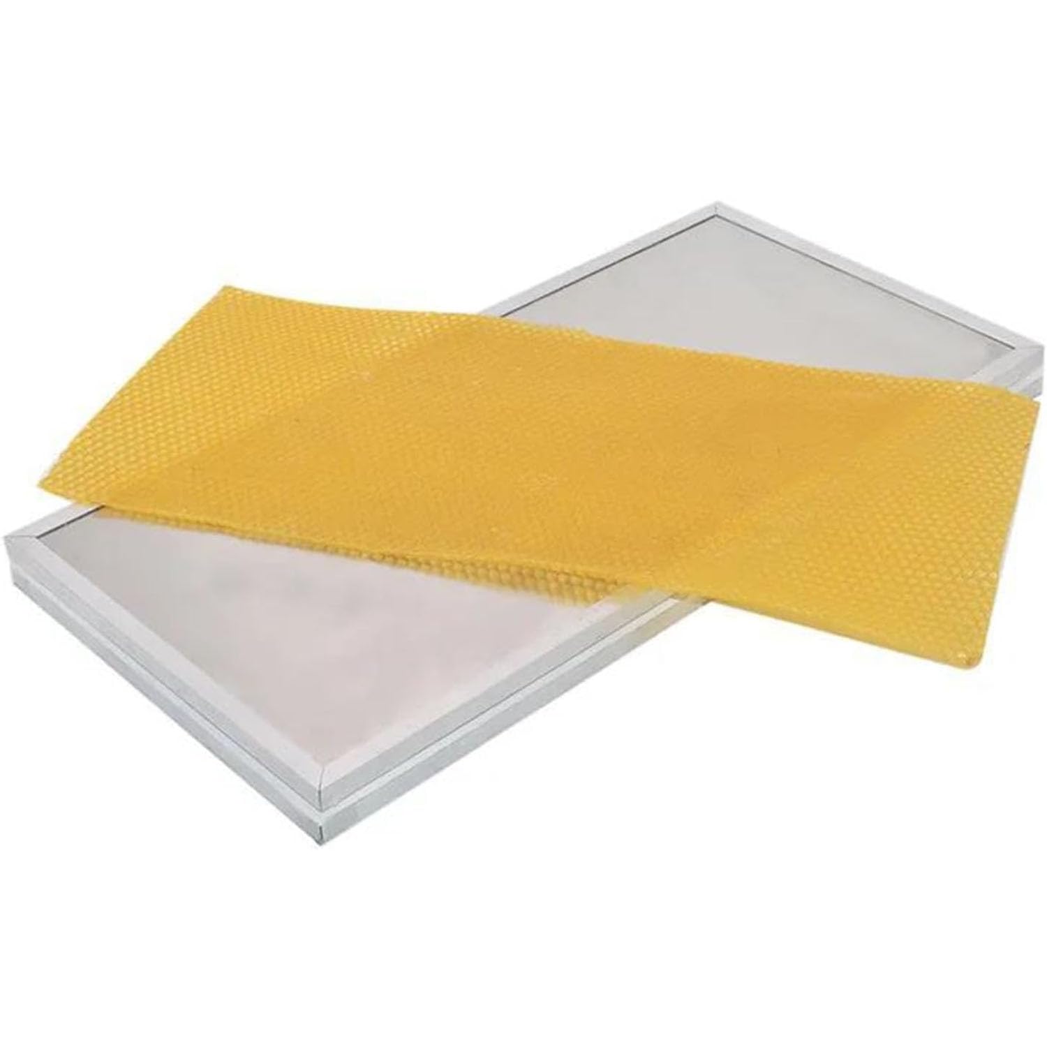 Maszyna Do Wytłaczania Wosku Pszczelego, Forma Do Wytłaczania Wosku Pszczelego Ze Stopu Aluminium O Dostępnych Średnicach Plastra Miodu 41,5 * 19,5 Cm, Łatwe Wyjmowanie Z Formy Do Tworzenia Plastrów