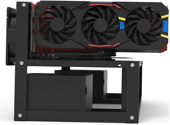 Gadpiparty Professional Mining Rig Frame Open Air Computer Case Direct-Plug Gpu for Gpu Mining