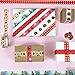 NIKOMIE 12 Rolls Washi Tape Set,6 Design Ladybug Decorative Tape Red Black Insect Masking Tape for Journaling Supplies, Junk Journal, Scrapbooking, DIY Arts & Crafts, Planner, Gift Wrapping