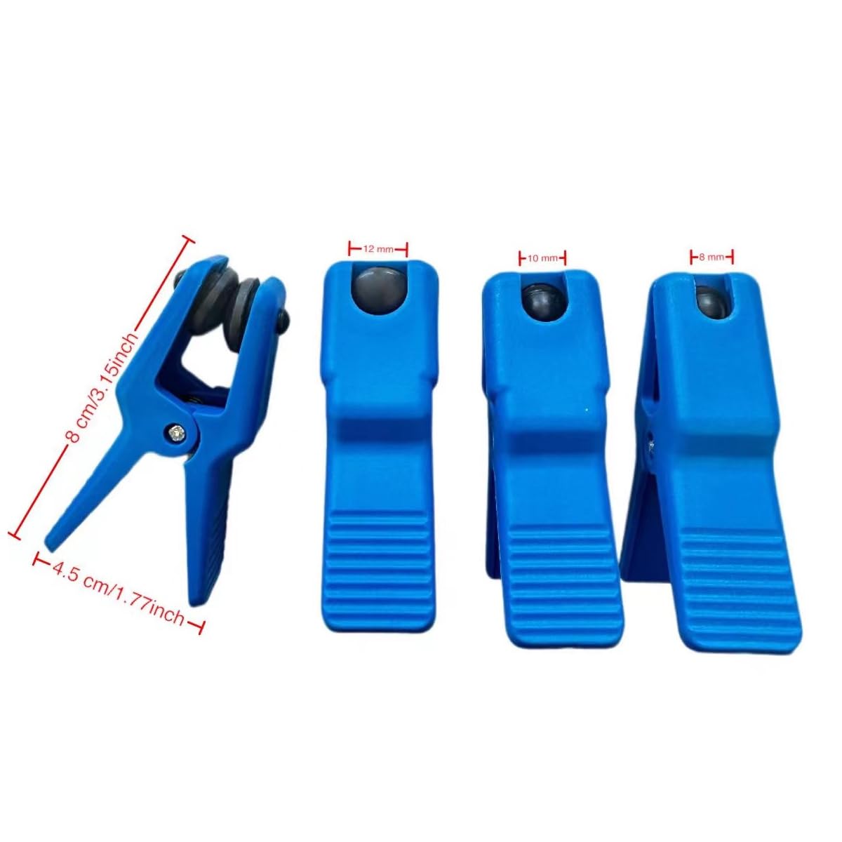 Ausi Abrazaderas para líneas de fluido (4 piezas, 3 tapones): para líneas de freno, mangueras de combustible, líneas de aire acondicionado y conexiones tipo banjo
