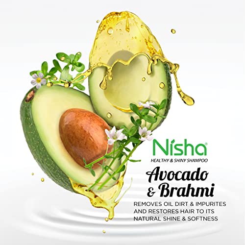 Image of Nisha Healthy & Shiny Storng Beautiful Hair Shampoo, 80 ML