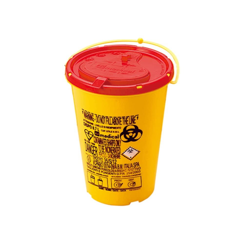 アズワン(AS ONE) Disposal Sharps Container DISPO 0.7 DISPO 0.7/8-3161-01