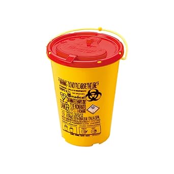 AS ONE Disposal Sharps Container DISPO 0.7 DISPO 0.7/8-3161-01