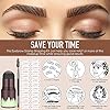 GOOSEL-Eyebrow-Stamp-Stencil-Kit-One-Step-Brow-Stamp-Shaping-Kit-with-24-Reusable-Eyebrow-Stencils-and-1-Eyebrow-Tint-Brush-Waterproof-Women-Makeup-Tools-Brown GOOSEL Eyebrow Stamp Stencil Kit, One Step Brow Stamp Shaping Kit with 24 Reusable Eyebrow Stencils and 1 Eyebrow Brush, Waterproof Women Makeup Tools (Brown)