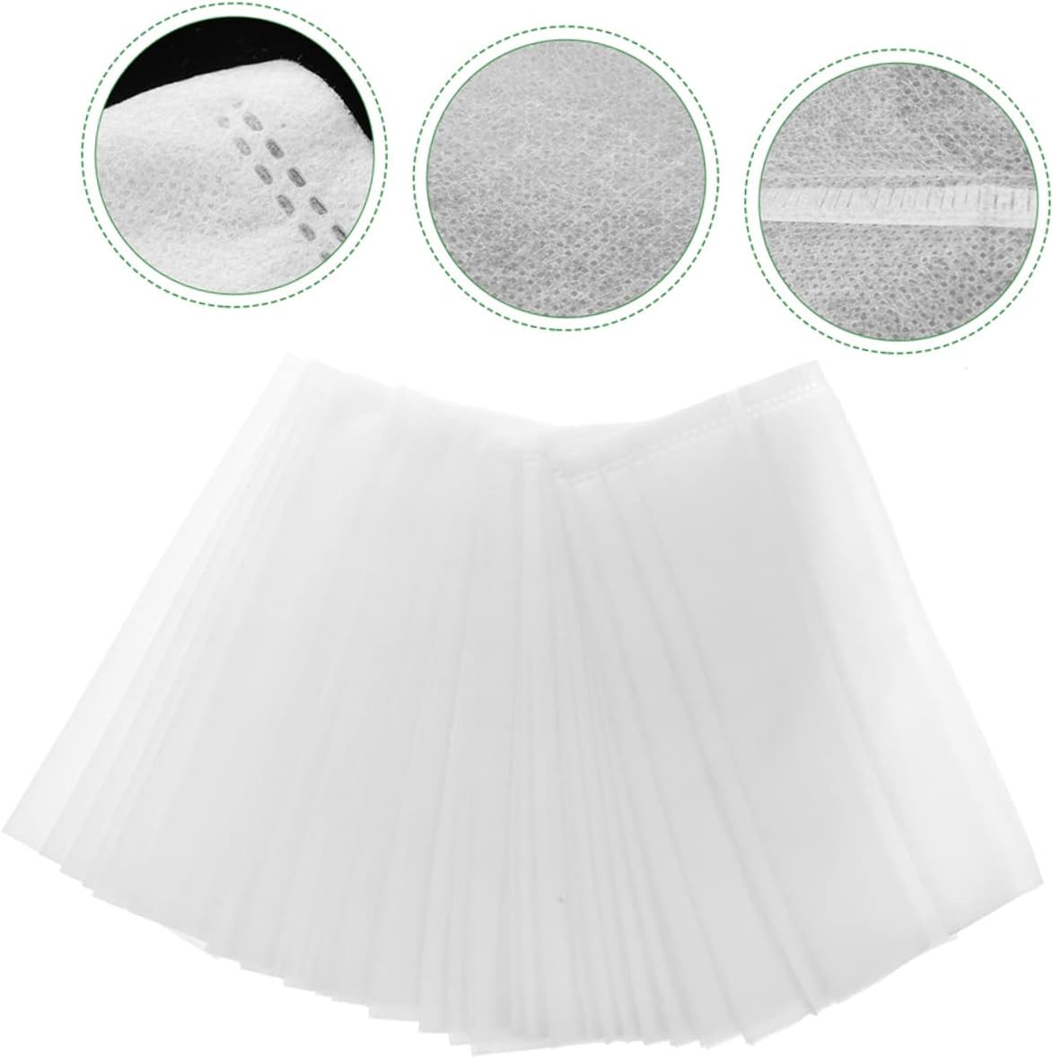 BESPORTBLE 500pcs Non-Woven Plant Growing Bags Nursery Fabric Pots for Breathable Grow Bags for Healthy Root Development for Gardens and Orchards