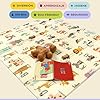 Alfombra Bebe Acolchada Plegable 150x200x1,5cm – Tapete Actividades Impermeable Reversible – Gimnasio Infantil – Manta Juegos y Regalo Ideal – Parque Infantil Bebé – Tapete Bebé – Colchoneta Suelo #1