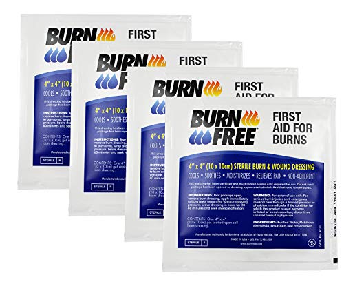 Burn Free Pain Relieving Gel Dressing 4