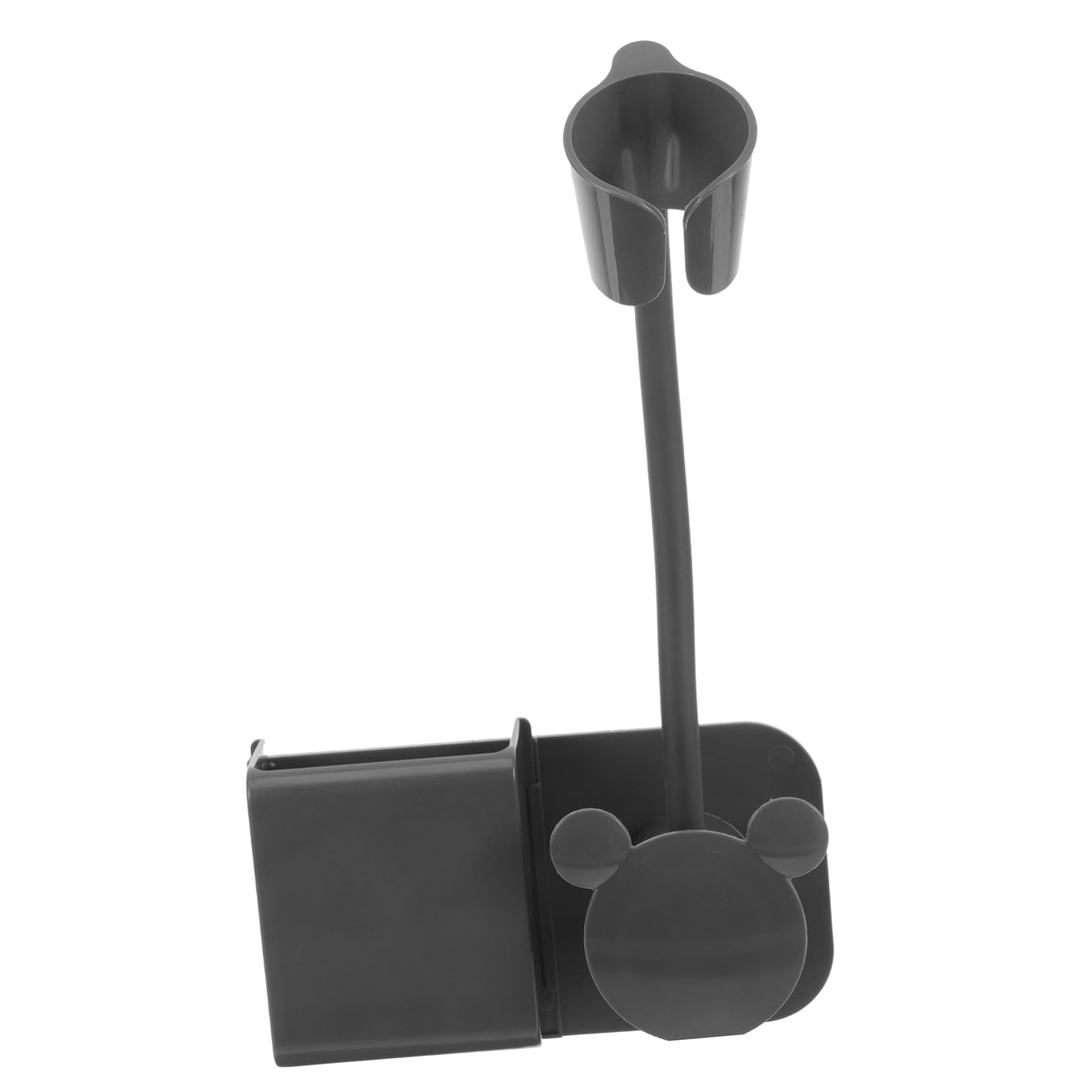 HOODANCOS Hair Dryer Rack Blow Dryer Holder Hair Dryer Holder Wall Mount Drying Hairdryer Mounted Hair Dryer Holders Dryer Stand Storage Stand up Dryer Hair Tool Rack Plastic