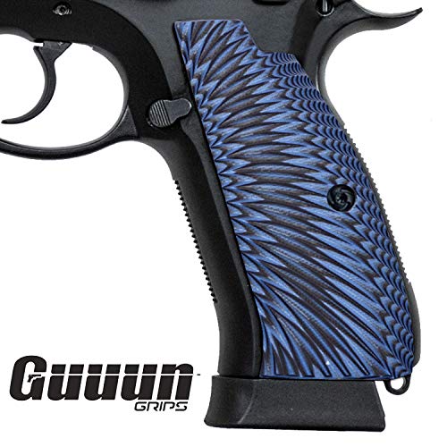 Guuun CZ75B Grips Full Size G10 CZ SP 01 Grip Sunburst Texture