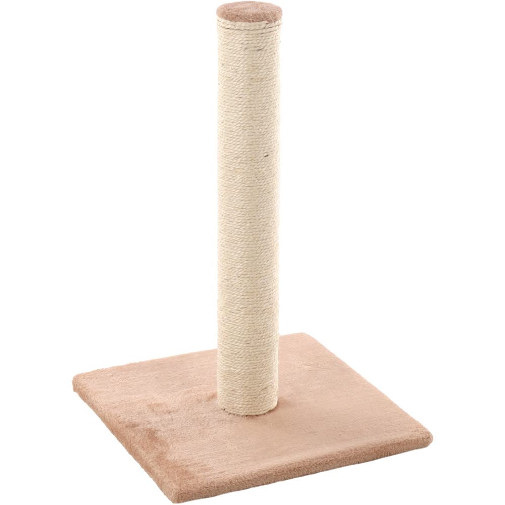 animallparadise - Griffoir Polset Large Couleur Beige 38 x 38 x 59 cm pour Chat