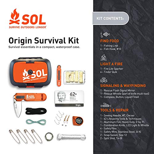 S.O.L. Origin Waterproof Survival Tool Kit - Thumbnail 5