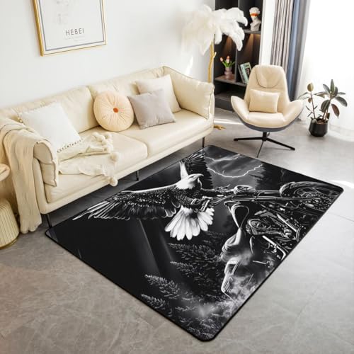Tapete Decorativo 149x99 cm Castle Fairy Negro