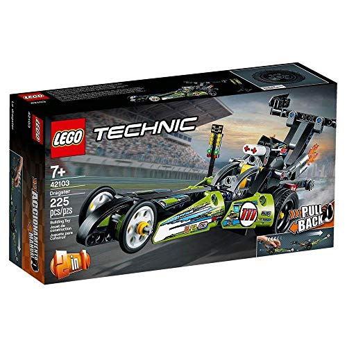 Technic Lego 42103 - Pull-Back - Top Fuel Dragster (225 Pezzi) - Lego - Immagine 5