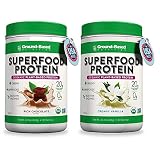 Superfood Protein, Plant-Based Protein Powder – Superfood + Greens for Immune Support – Lean, Organi