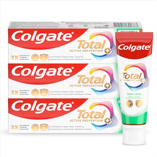 Colgate Total Advanced Deep Clean Toothpaste 75ml (Pack of 3)