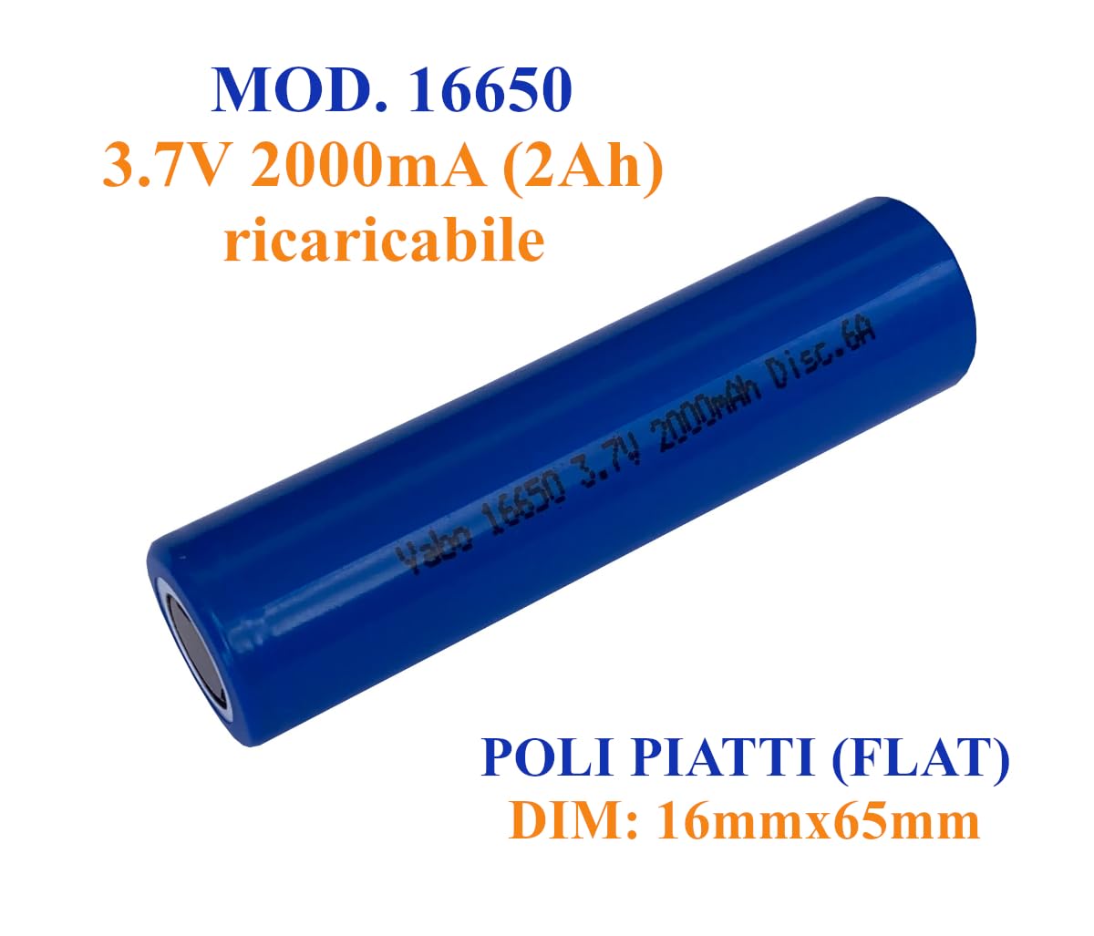 Li-po 3.7V 2000mAh 853465 Lithium Polymer Li-Po Li... – Grandado - Foto 2
