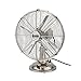 WMQ Retro elektryczny wentylator w stylu industrialnym, do gospodarstwa domowego, nostalgiczny wentylator stołowy w stylu vintage, 15 – 30 cm z kablem sieciowym
