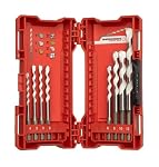 Milwaukee – SHOCKWAVE Multimaterial Bohrer 1/4" Hex Kassette 8-teilig