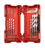 Milwaukee – SHOCKWAVE Multimaterial Bohrer 1/4" Hex Kassette 8-teilig