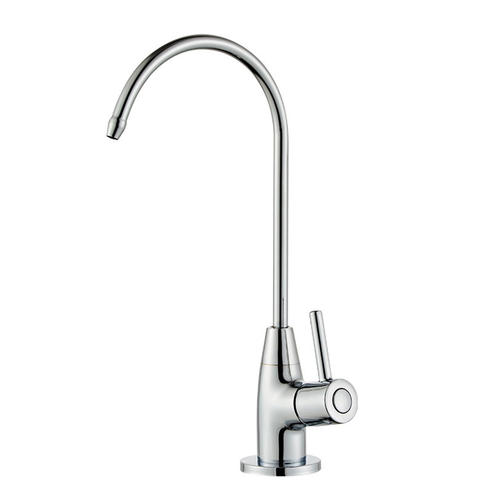 WDSOPK faucet Filter tap for Kitchen Sink, 304 Stainless Steel Faucet Swivel Silver