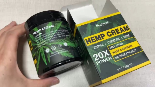 Amazon.com : Healpark Hemp Cream 8 fl oz - Arnica,MSM, Turmeric