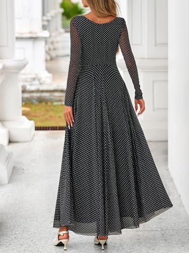 BTFBM Women Maxi Dress Fall 2025 Fashion Elegant Long Sleeve Square Neck Floral Print Party Club Wedding Guest Dresses