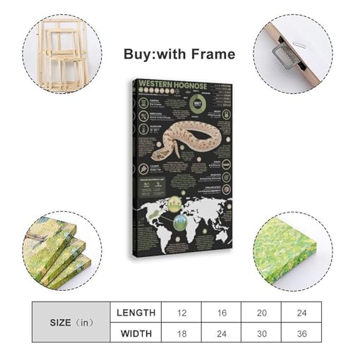 Poster cochon occidental infographie idée cadeau originale 40x61 - 2