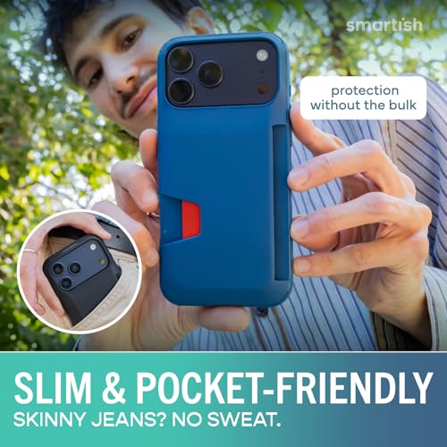 Coque Portefeuille iPhone 17 Pro Max Smartish Légère Résistante Protège Écran et Cartes - 4