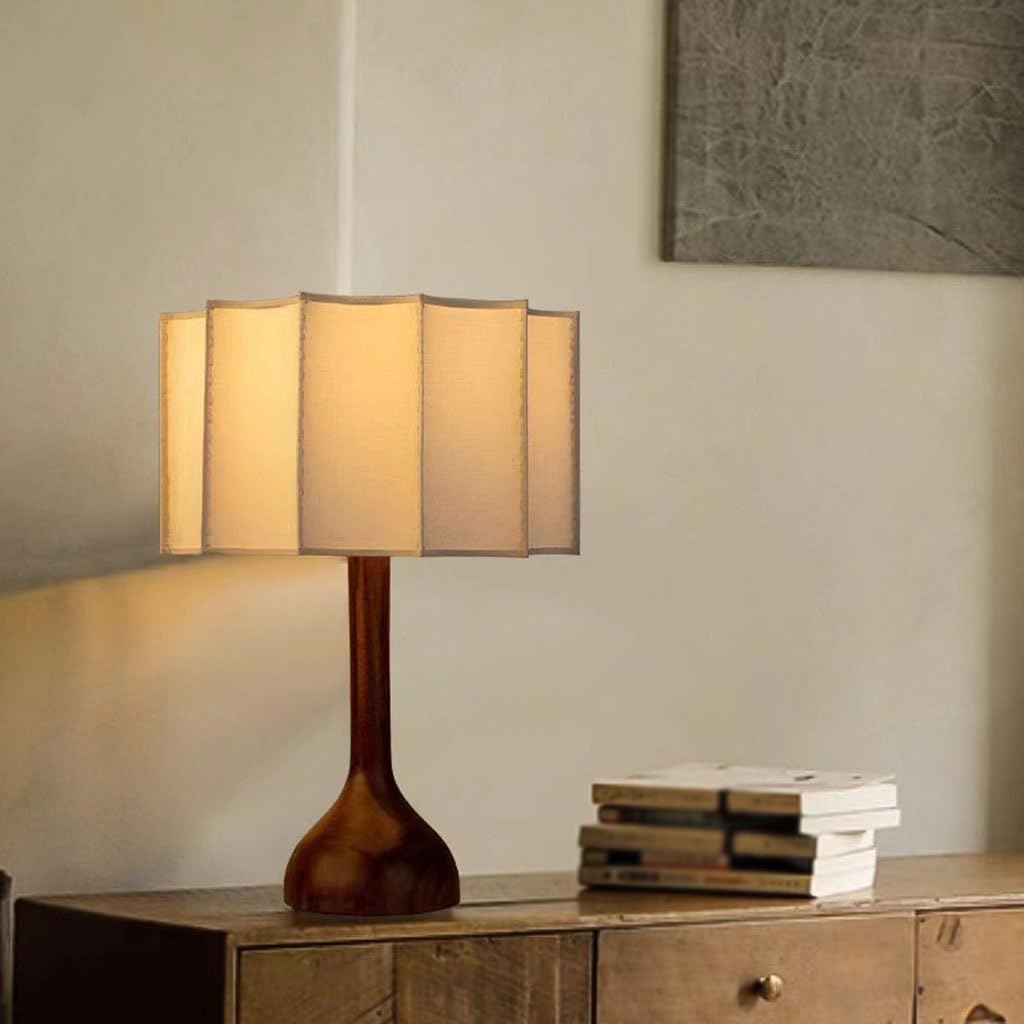 Lampka nocna chińska retro lampa stołowa z litego drewna bed & breakfast willa sypialnia lampa stołowa salon sofa dekoracyjna lampa nowoczesna dekoracyjna lampa do domu