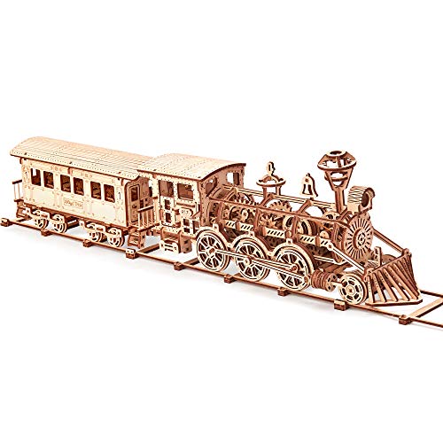 Wood Trick Wooden Toy Train Set With Railway - 34x7? - Locomotive Train - View #7