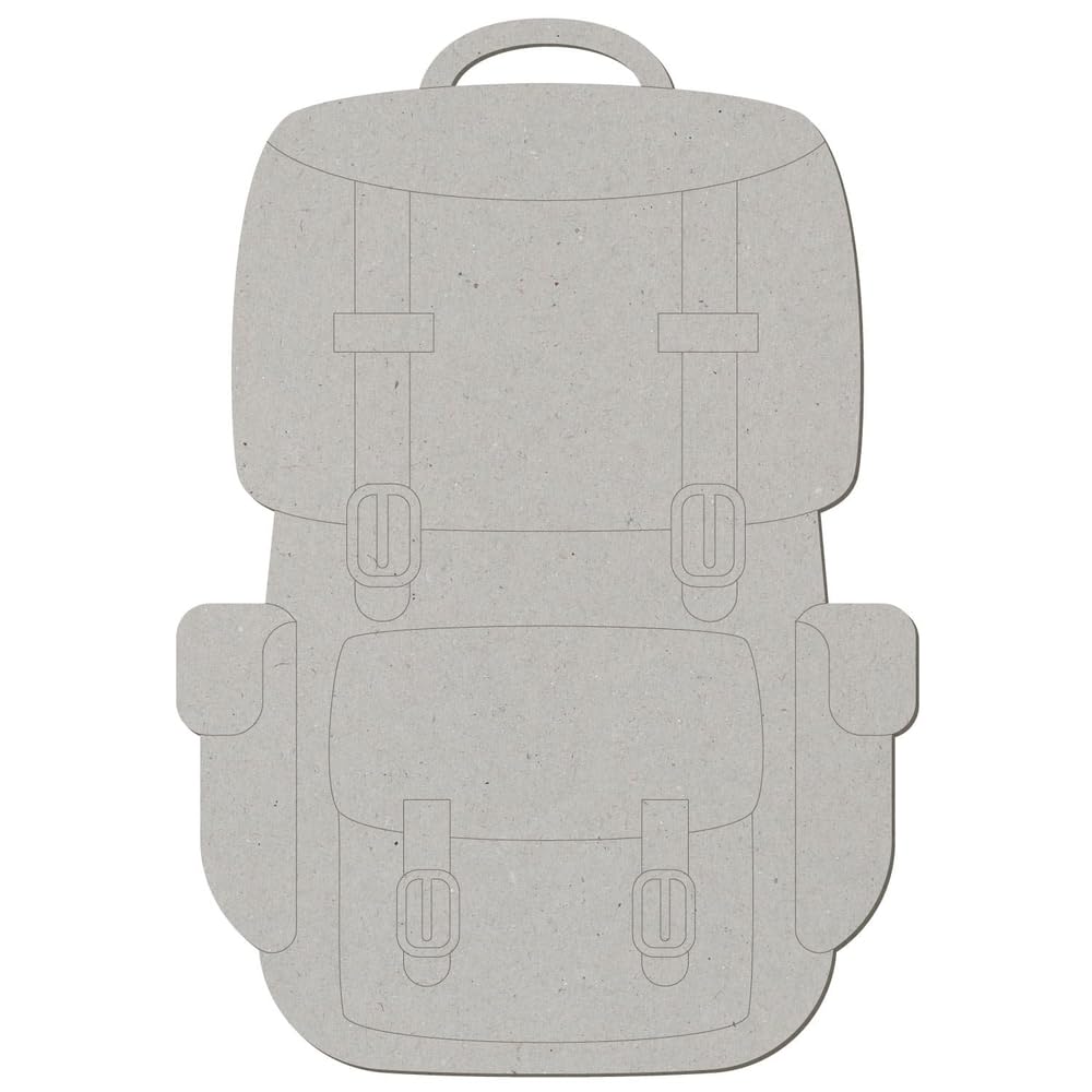 Mochila de cartón V2 para manualidades que resuelve la falta de material en packs de 50