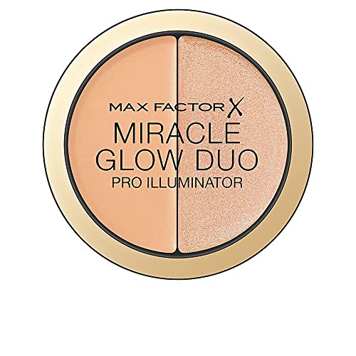Max Factor Miracle Glow Duo Pro Illuminator, Creamy Highlighter (20 Medium)