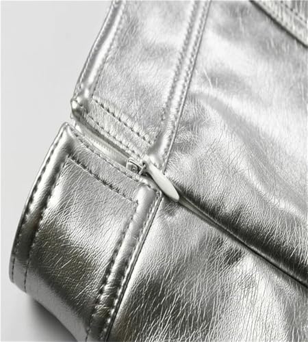 Women's High Waist A-Line Mini Skirt Faux Leather Slim Fit Pull On Short Skirt3