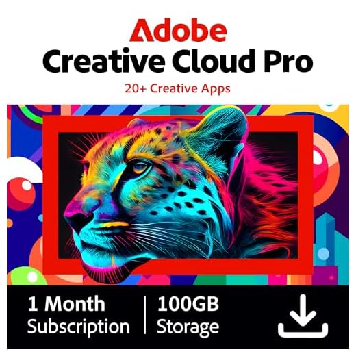 Adobe Creative Cloud with 100GB Storage