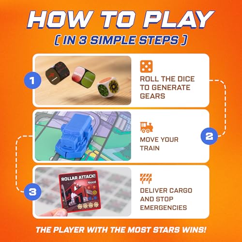Super Trains: First Ride juego de mesa para niños 7-10 años miniatura 3