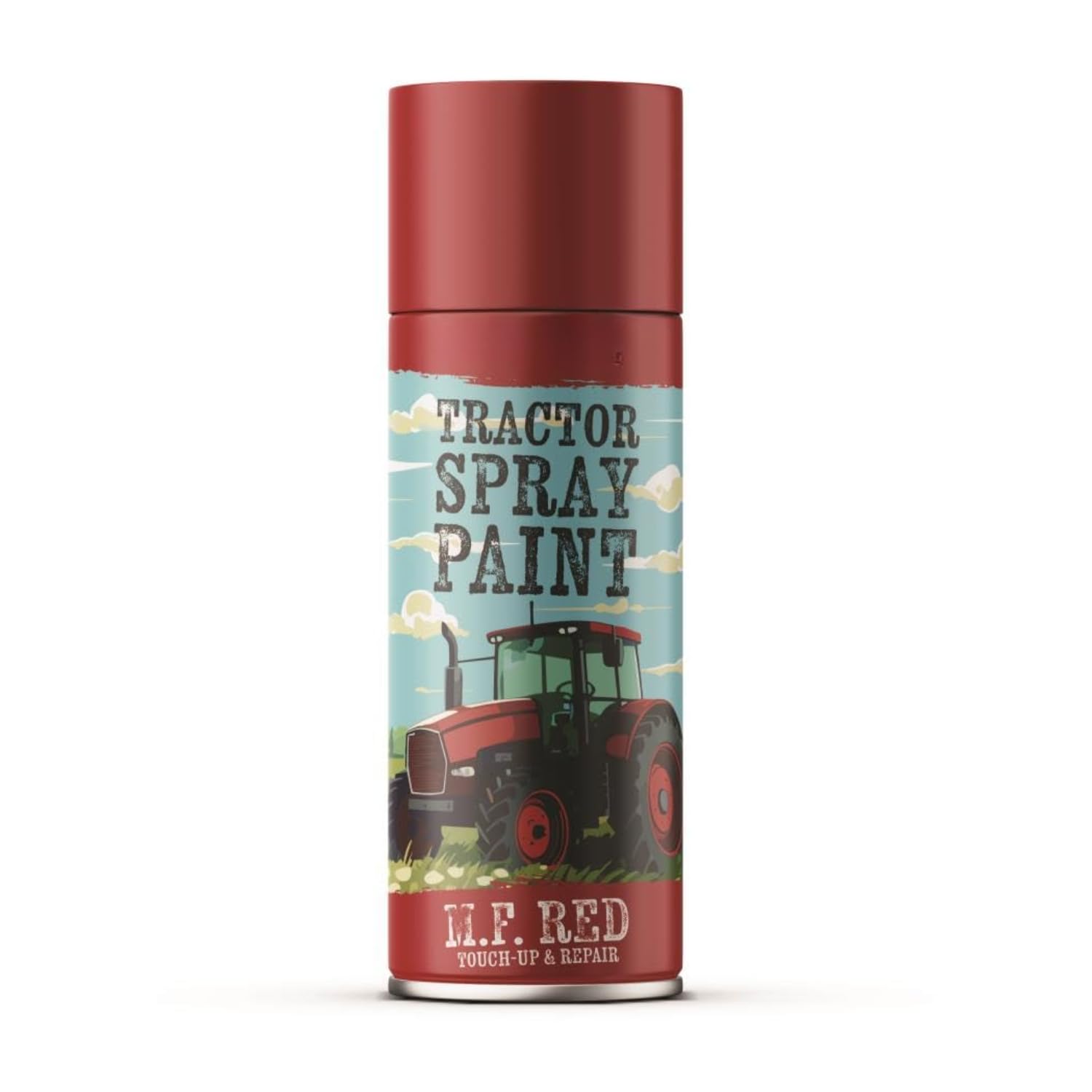 6X - Tractor Spray Paint Massey Ferguson Red Touch Up & Repair Spray Paint 400ml