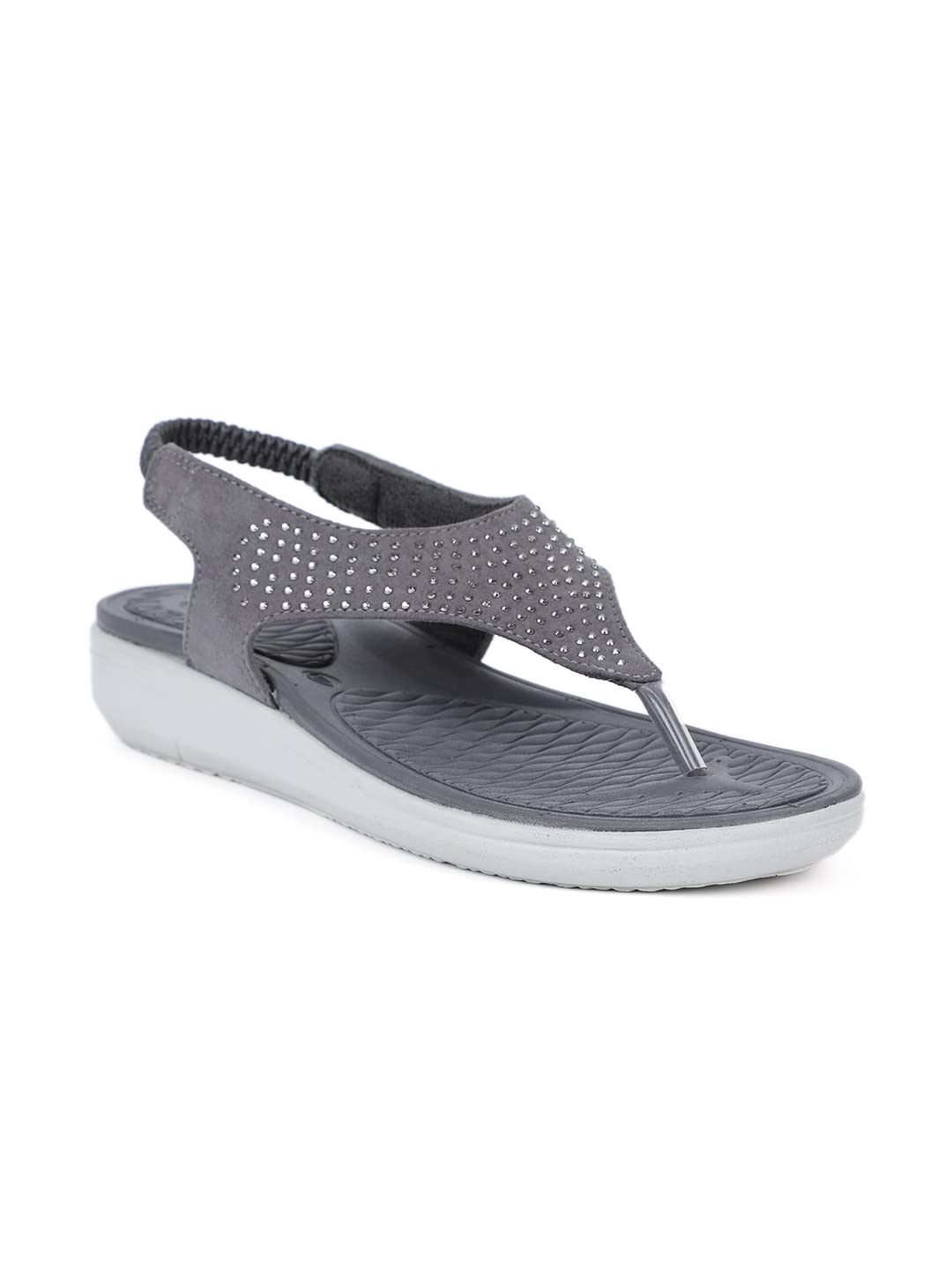 Bata Womens Blossom Sandal Flats, (5612288), UK 3 Grey (B0B7R1KP9L) Amazon Price History, Amazon Price Tracker