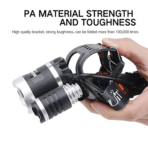 BESTSUN LED Hunting Headlamp with Green Light, USB Rechargeable Green Headlamps Flashlight for Coyote Hog Hunting, Fishing, Caving and Camping(Battery Included)