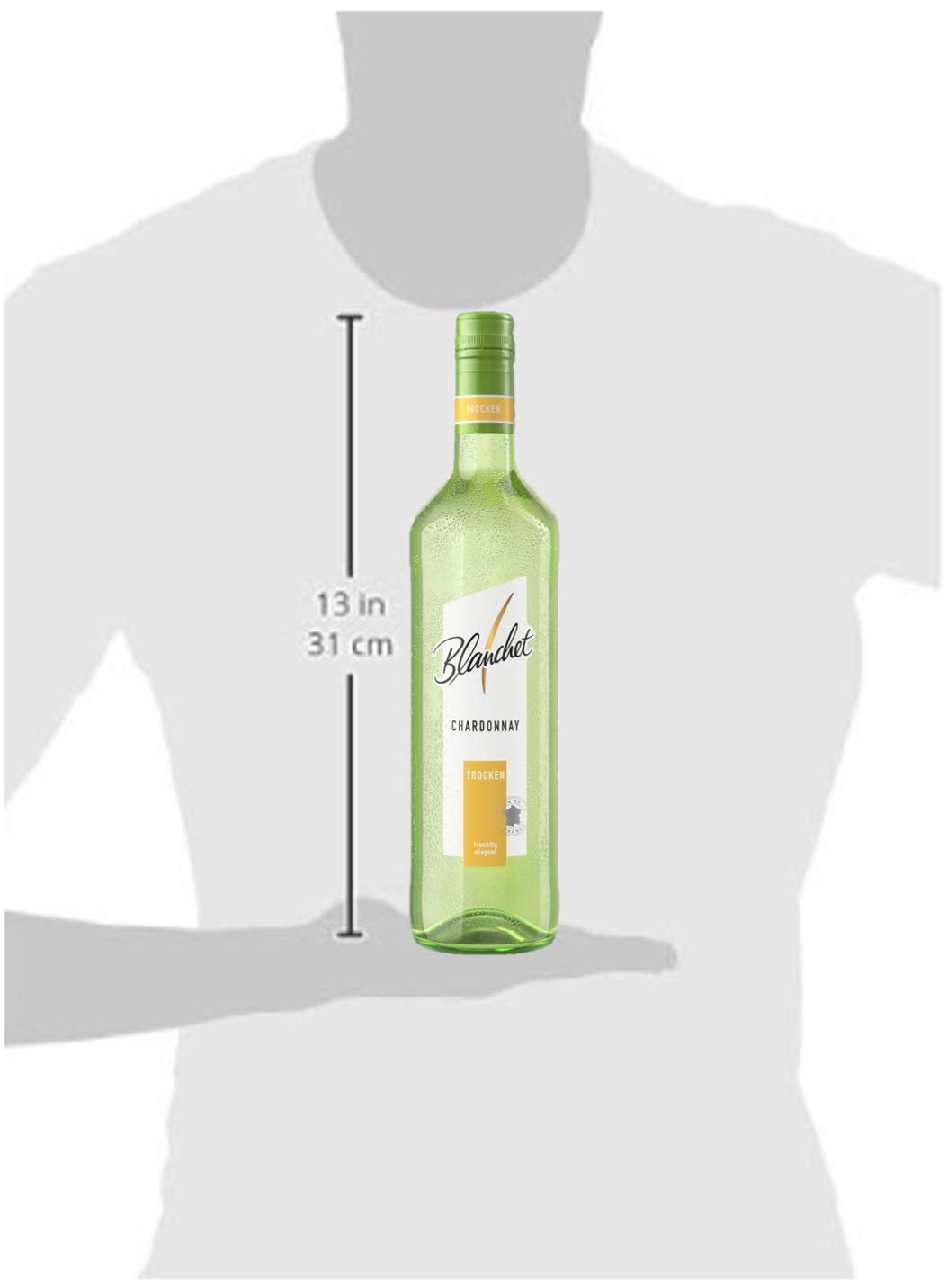 Blanchet Chardonnay Weißwein Trocken (6 x 0,75l)