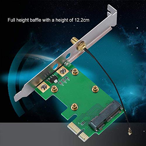 Tarjeta Adaptadora de Red PCIe - Convertidor de PCI Express a Mini PCI Express para PC de escritorio miniatura 3