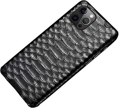 Coque de protection légère iPhone 13 Pro Max étui cuir serpent