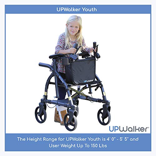 UPWalker Youth Original Upright Walker for Kids, Stand Up Folding Rollator Walker & Walking Aid with Easier Handling & Compact Design. - Thumbnail 6