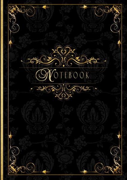 Besondere Premium Vintage Notizbücher / Premium A5 Blanko-Notizbuch im Vintage-Stil: Matt Hardcover | Farbdruck auf 90 g/m2 cremeweißem, mattem Papier | 136 Seiten