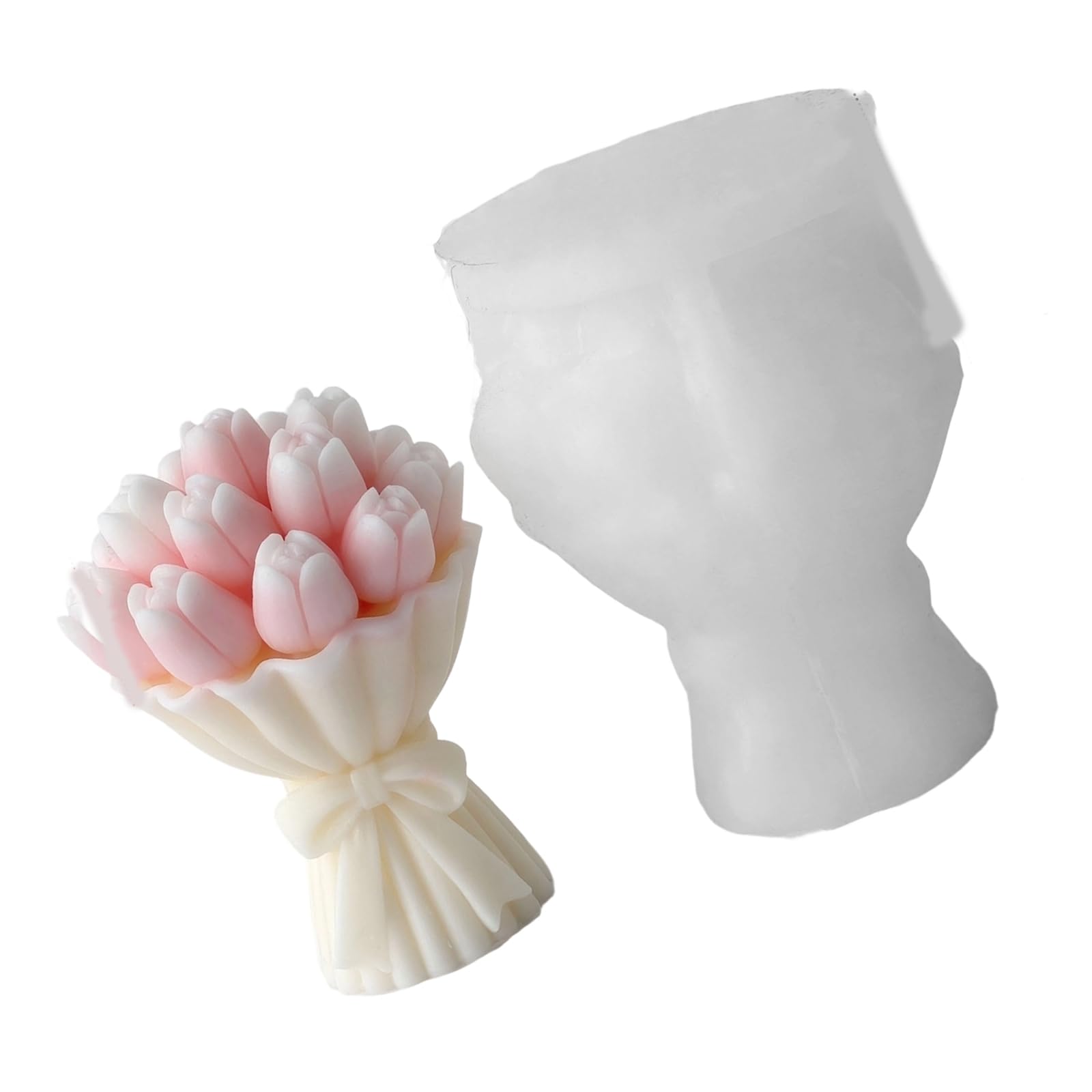 Kaeltsyn Tulips Making with Food Grade Silicone for and Decorative Projects Silicone Tulips