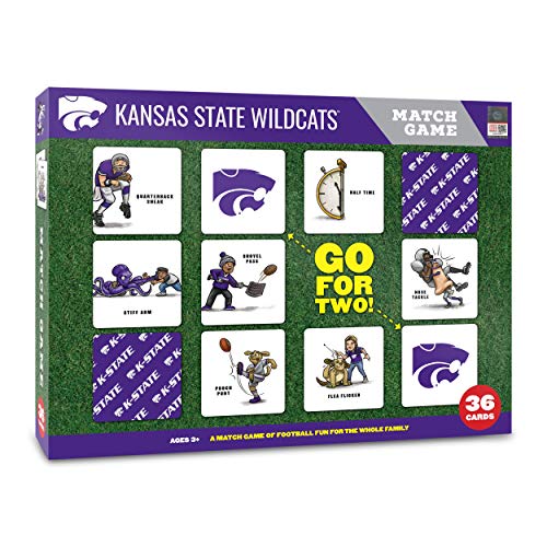 Image of YouTheFan NCAA Officially-Licensed Memory Match Game - Humorous, Team-Specific, Original Hand-Drawn Artwork, Fun for the Whole Family, for Fans Young and Old