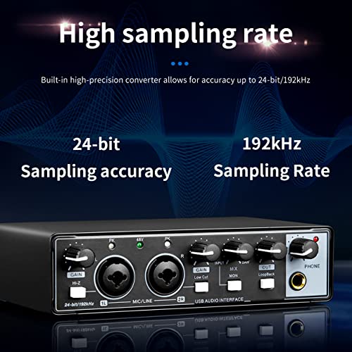 Depusheng KA2 USB Audio Interface for Music Production #TOP22