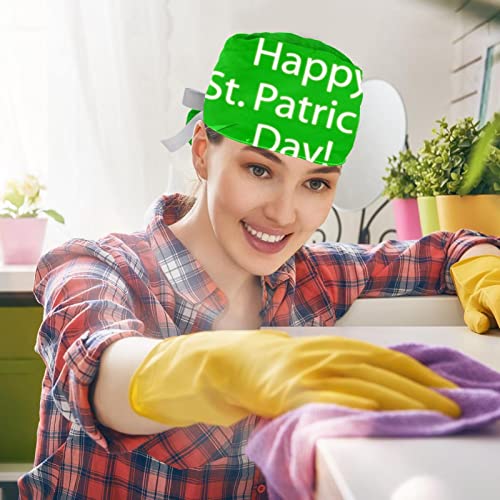 Chapeaux de travail imprimés Saint-Patrick dotés de finitions soignées et durables - 5